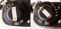 XD11 exposure adjustment lever